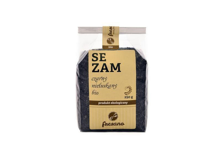 Sezam czarny niełuskany EKO 250 g