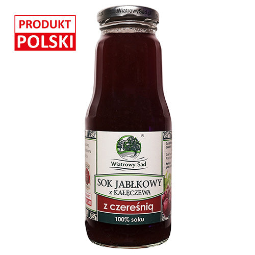 Sok jabłkowy z czereśnią 300 ml