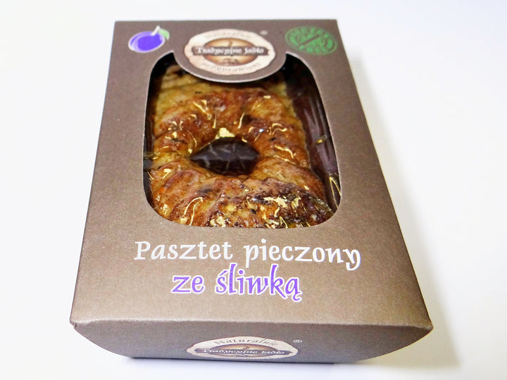 Pasztet pieczony, wieprzowy ze śliwką 160 g