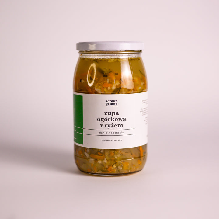 Zupa ogórkowa z ryżem 900 ml