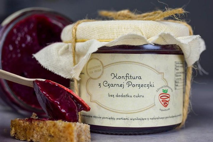 KONFITURA Z CZARNEJ PORZECZKI 235ml