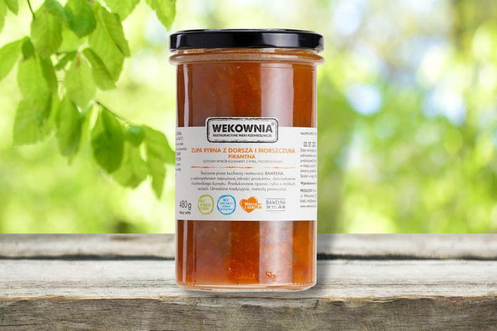 Zupa rybna z dorsza i morszczuka - pikantna 480 g