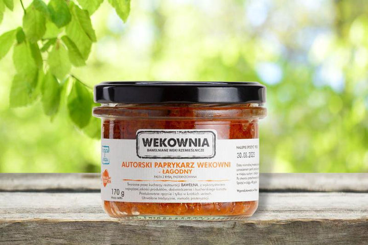 Autorski paprykarz Wekowni - łagodny 170 g