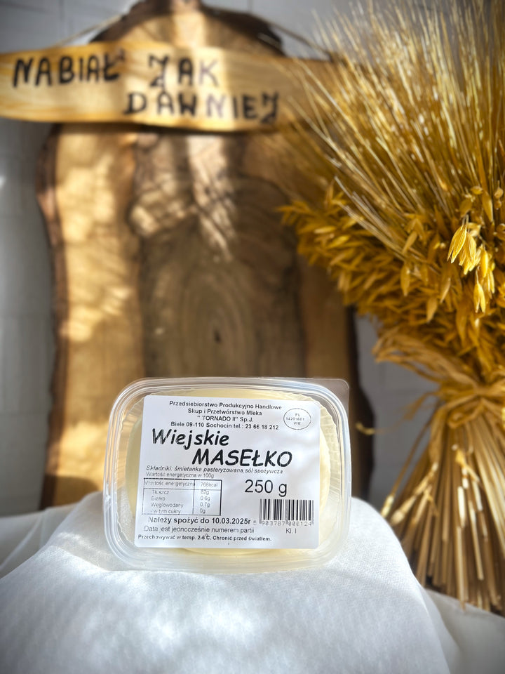 Masło wiejskie 82% 250 g