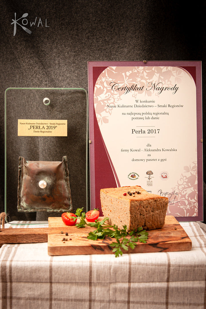 Pasztet z gęsi bez bułki 100 g