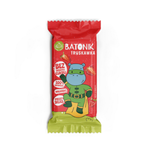 Baton daktylowy z truskawką 20g