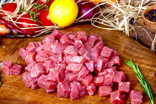 Gulasz wołowy kostka 1 kg