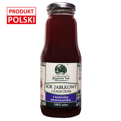 Sok jabłkowy z borówką amerykańską 300 ml