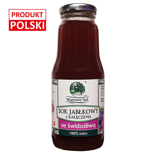 Sok jabłkowy ze świdośliwą 300 ml