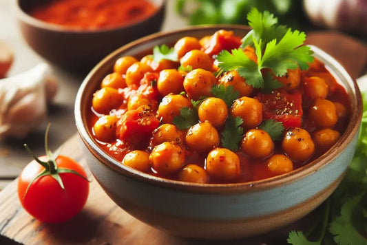 CHANA MASALA CIECIERZYCA W SOSIE POMIDOROWO-KOLENDROWYM 270 g