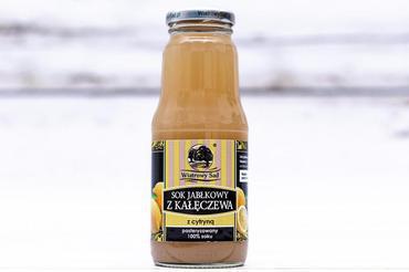 Sok jabłkowy z cytryną 300ml