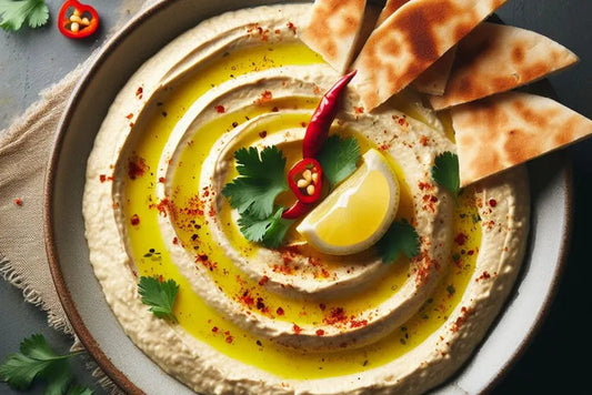 Hummus z zielonym chili 200 g