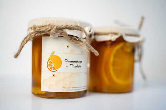 Pomarańcze w Miodzie 350ml
