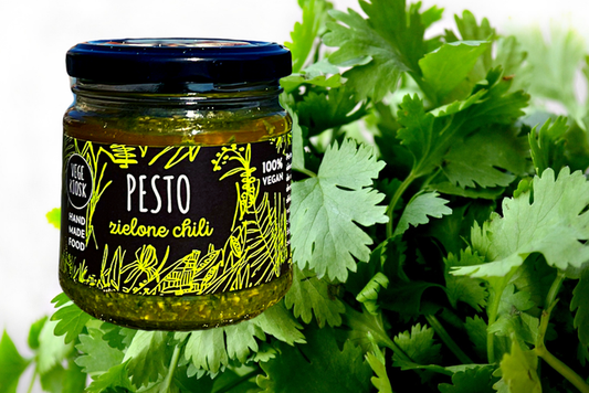 Pesto z pietruszki z zielonym chili 200 ml