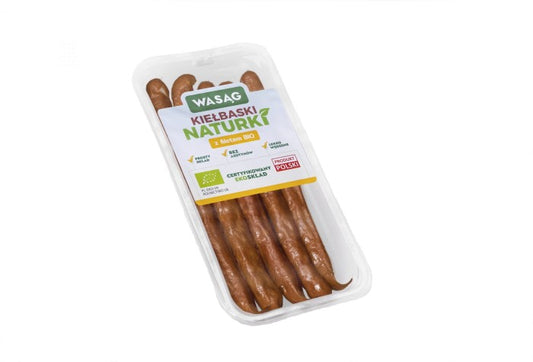 Kiełbaski z filetem wieprzowo drobiowe EKO Wasąg 115 g
