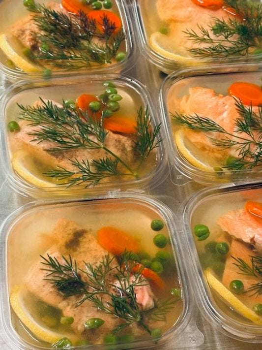 Galaretka z łososiem 250g