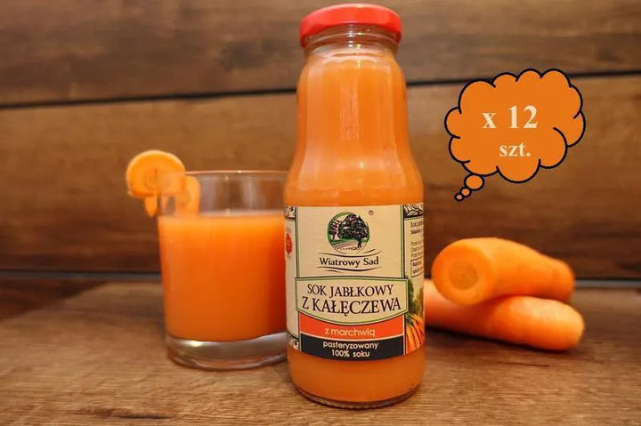 Sok jabłkowy z marchwią 12 szt