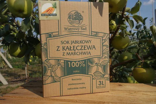 Sok jabłkowy z marchwią 3 l