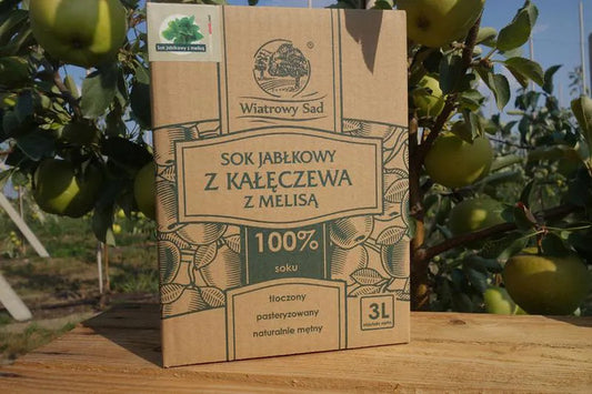 Sok jabłkowy z melisą 3 l