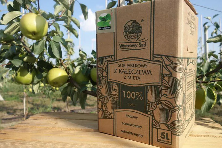 Sok jabłkowy z miętą 5 l
