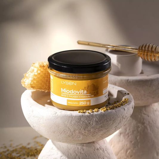 Miodovita miód z pyłkiem kwiatowym 250g