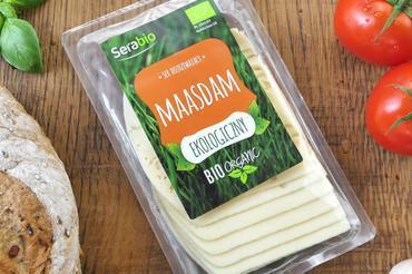 Ser Ekologiczny MAASDAM w plastrach 125 g