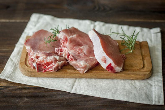 Schab z kością plastry 700 g