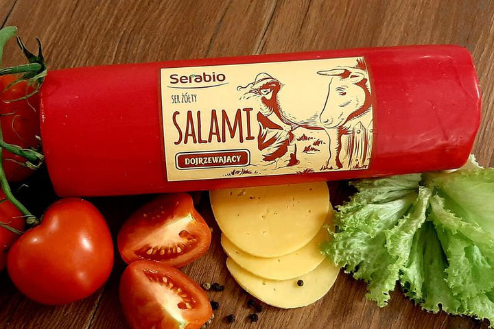 Ser Salami bez Konserwantów i barwników 1 kg