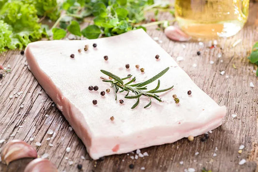 Słonina wieprzowa cienka bez skóry 1 kg