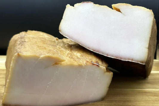 Słonina wędzona dojrzewająca ze Świń Iberyjskich 500 g